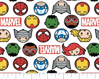 Captain Marvel Fabric Etsy