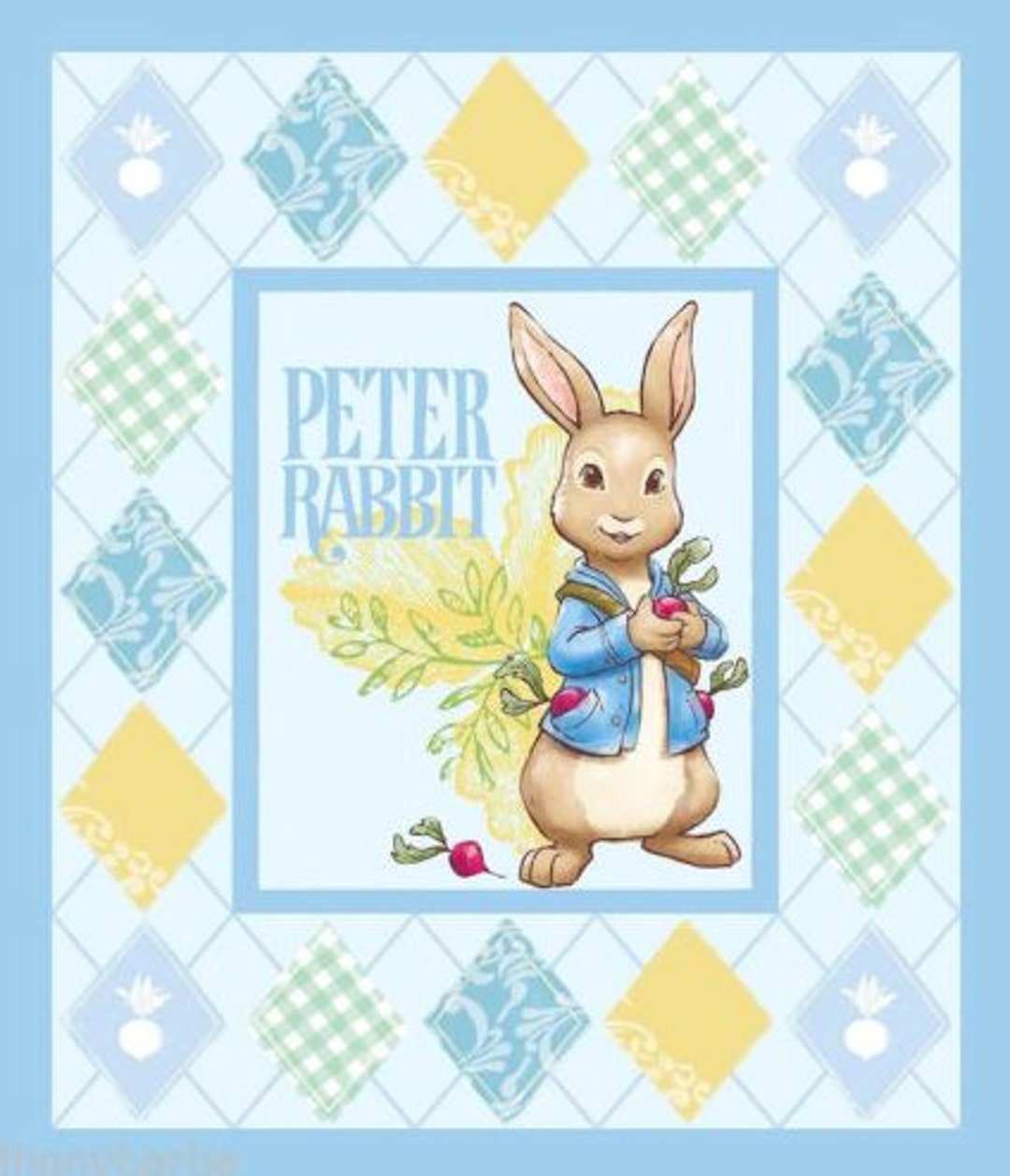 Per Panel, Peter Rabbit Fabric Panel From Springs Creative Etsy