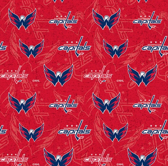 NHL Fabric Washington Capitals Fabric 