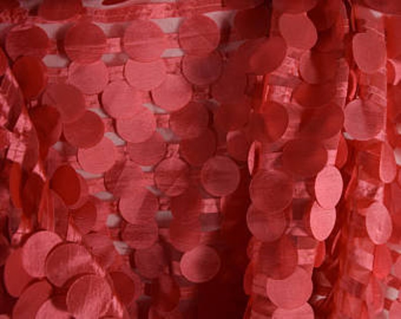 Die-Cut Dots on Mesh Mesh Fabric