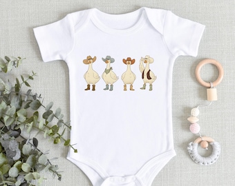 Silly Goose Baby ONESIE® - Cute Western Cowboy Rodeo Bodysuit