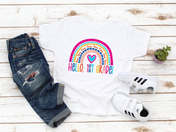 Kids First Grade Unicorn Back To School Girls 1st Grade Shirt Kids First Grade Unicorn Back To School Girls 1st Grade Shirt