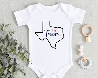 Minuscule bébé texan de marque ONESIES® - Body bébé Texas - Quelqu'un au Texas m'aime - Body bébé mignon - Cadeau drôle de baby shower