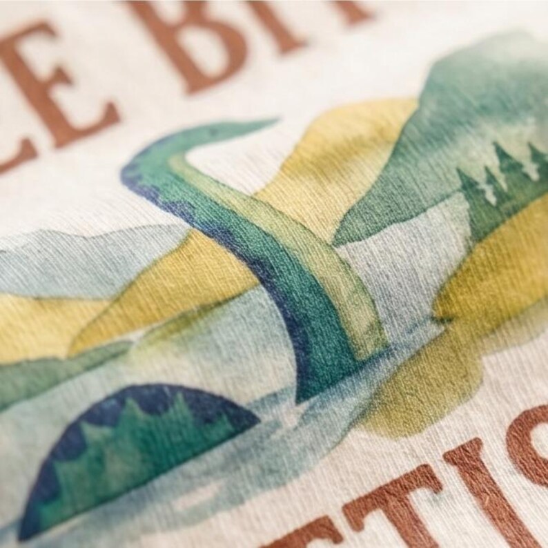 A Wee Bit Scottish Kids Shirt - Cute Loch Ness Monster Toddler Tee image 4