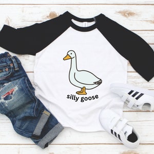 Silly Goose Shirt - Funny Silly Goose Toddler Tee - Bithday gift Boy Girl - Grandchild gift - Unisex Silly Goose Shirt