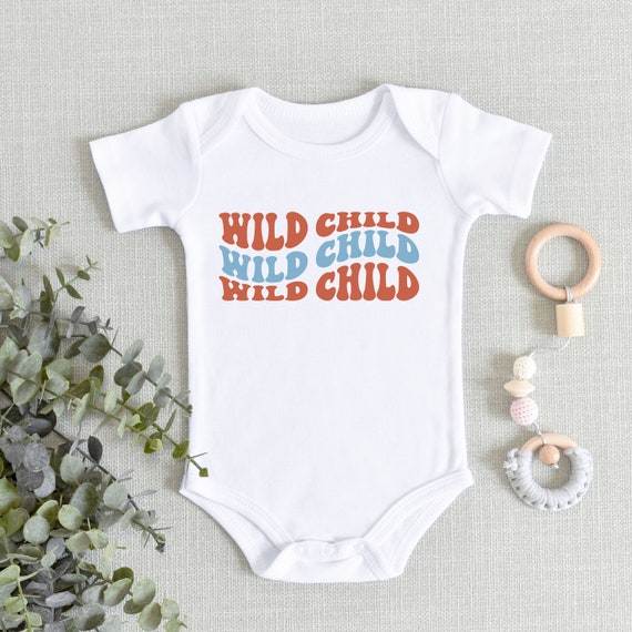 Wild Child Baby Onesie® Boho Baby Girl Clothes Hippie Baby Etsy