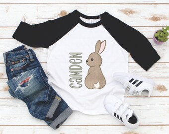 Easter Shirt Boy- Personalized Name Toddler Boy Easter Shirt - Cute Easter Shirt Boy - Boy Easter Gift - Custom Name Boy - Easter Gift Boy
