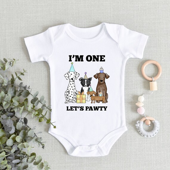 Dog first birthday shirt hotsell