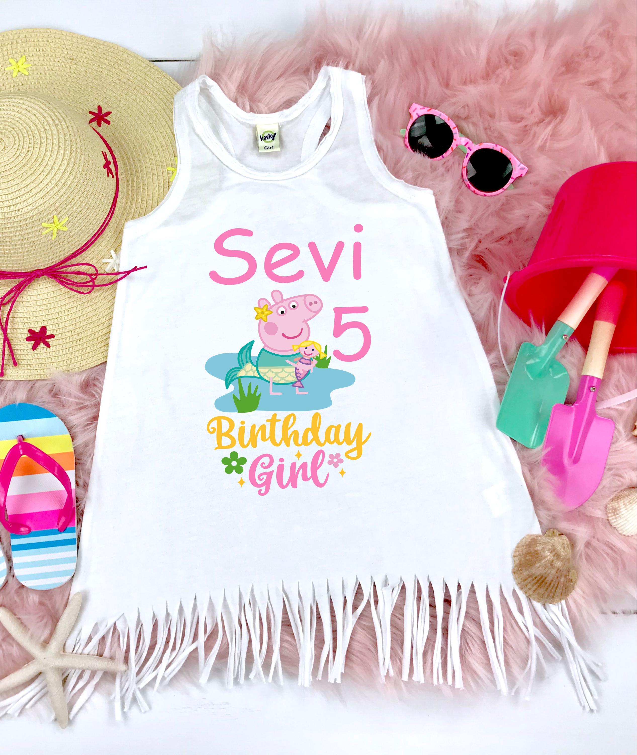 Peppa Pig Party Dress - Etsy