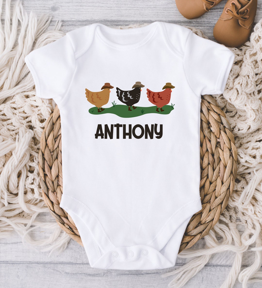 Body de pollo para bebé marca ONESIES® - Mono de pollos con sombreros ...