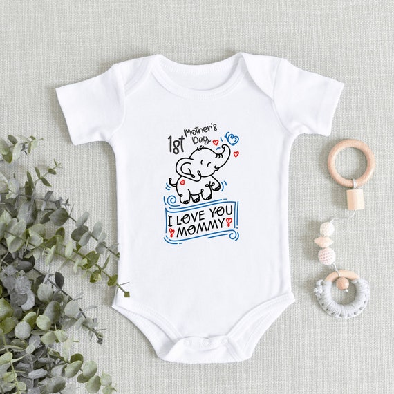 Mother's day onesie cheap for baby boy