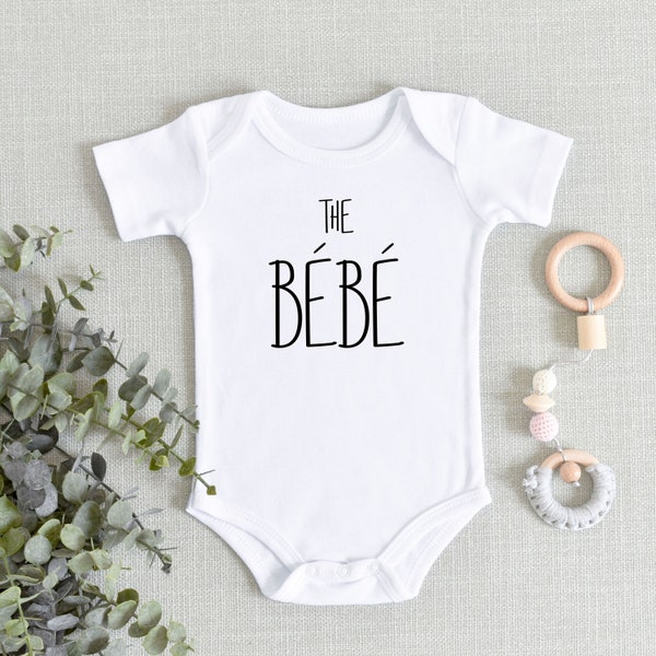 The Bebe Onesies® Bodysuit - Cute Baby Bodysuit - Unisex Baby Boy Girl - Funny Baby Gift - Sweet Baby Shower Gift - Grandma Baby Gift