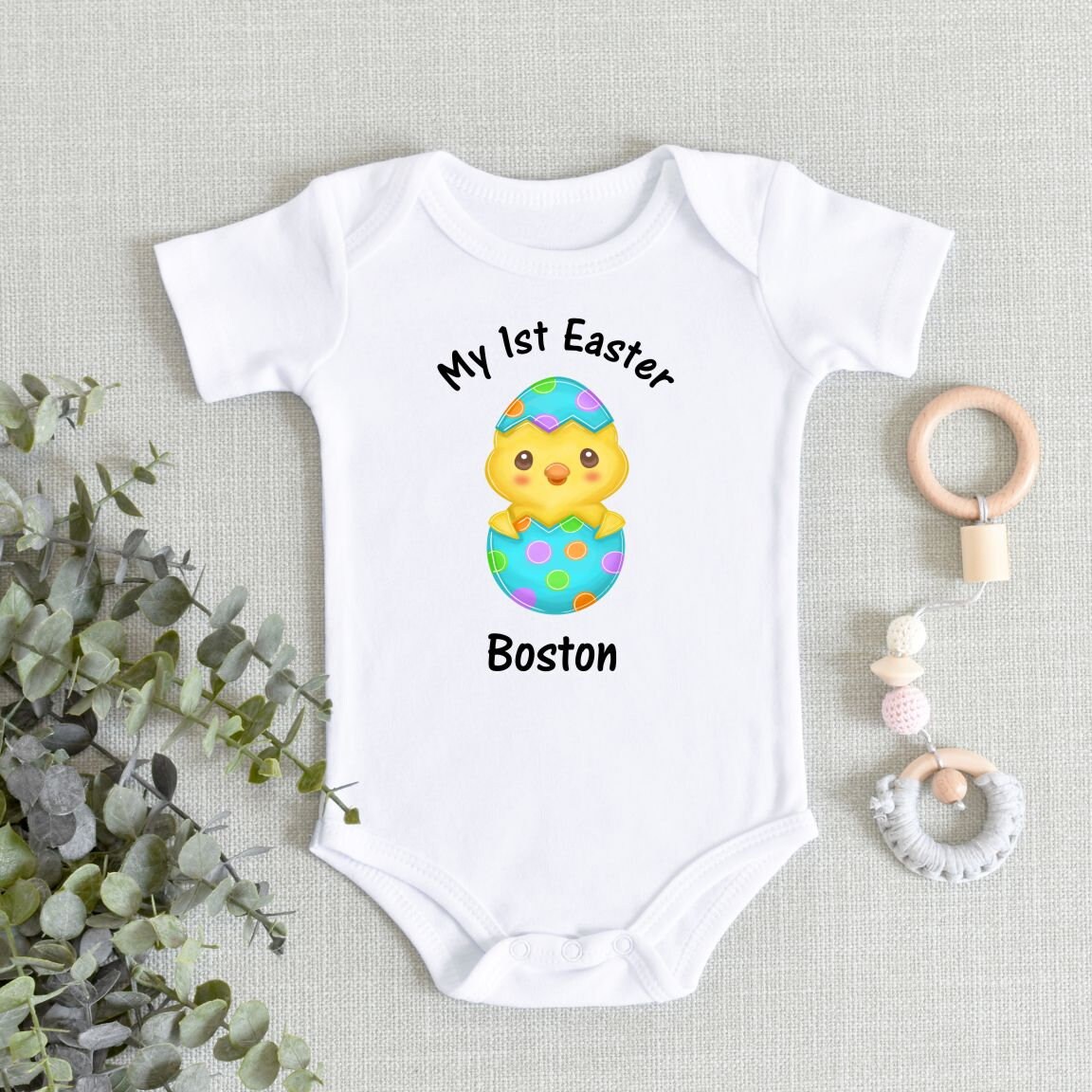 my first easter onesie