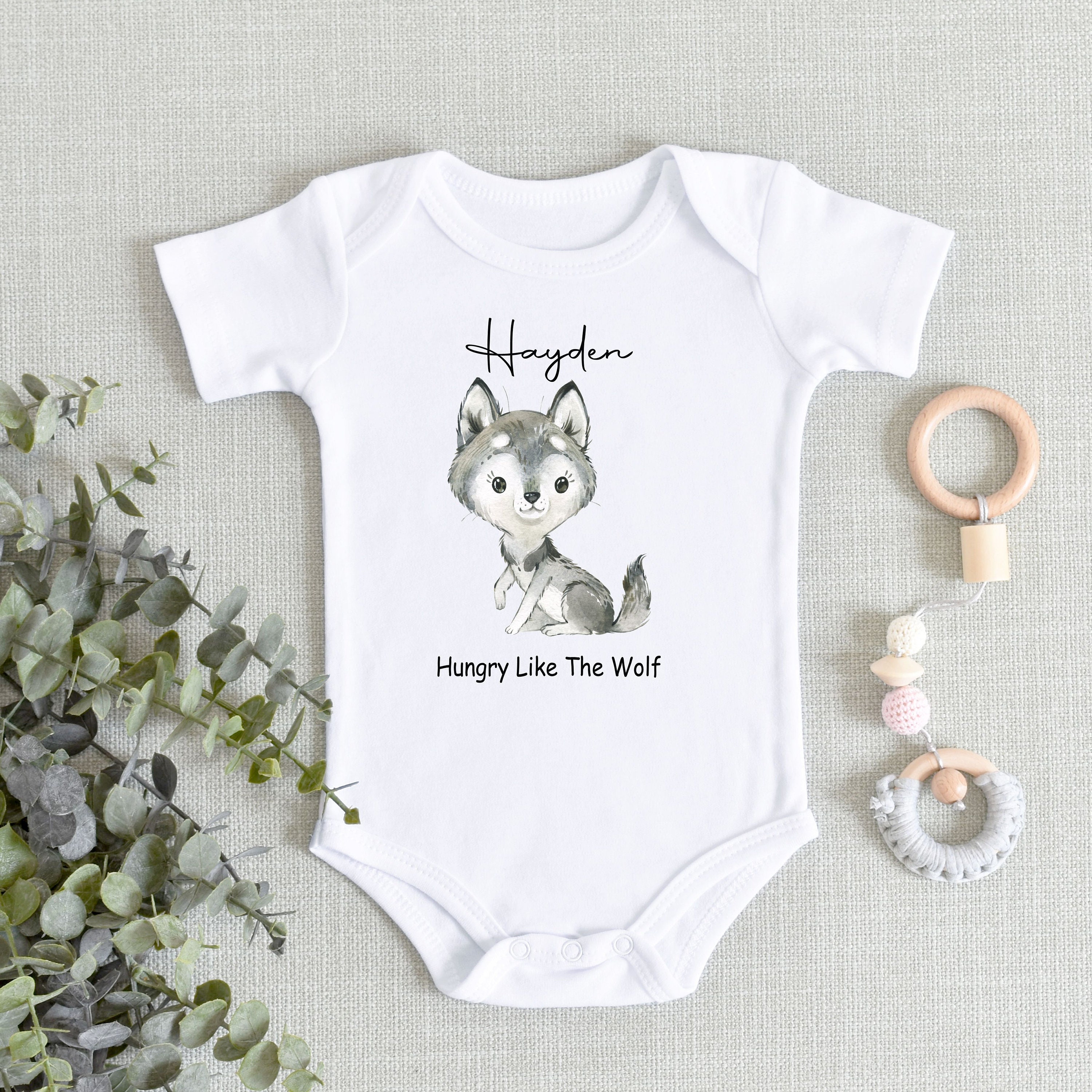 Hungry like a wolf Kids T-Shirt by spontania