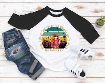 She's a Good Girl Tee - 4th of July Toddler Girl Shirt - Girls Patriotic Shirt - Made in America Top - Independence Day Shirt
