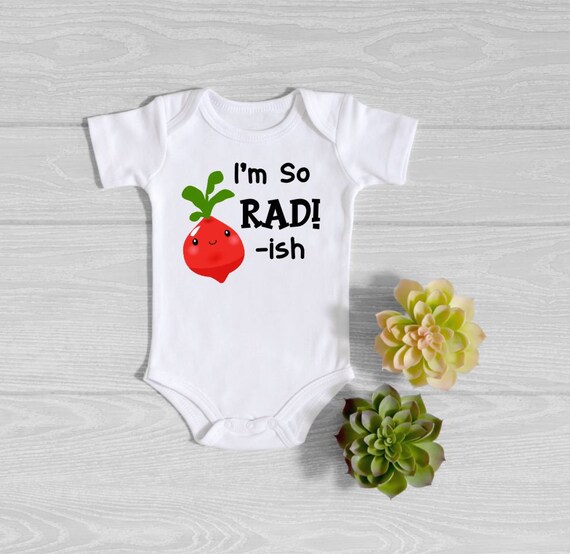 I m so Radish Funny Baby Onesie Baby Girl Onesie Baby Bodysuits
