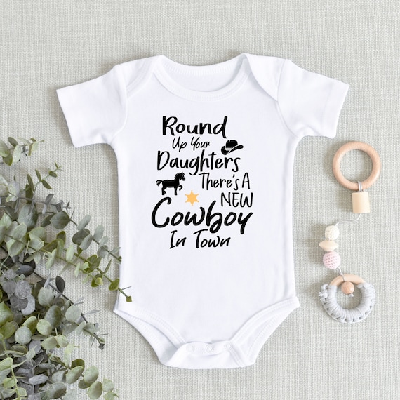 Baby cowboy onesie best sale