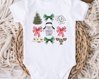 You Serious Clark Christmas Baby ONESIES® Brand Bodysuit