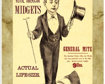 Famous Midgets Etsy
