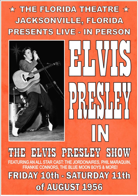 Fantastic A4 Glossy Art Print Taken From A Vintage Concert Poster JOHNNY CASH /& ELVIS PRESLEY National Guard Armory Mississippi