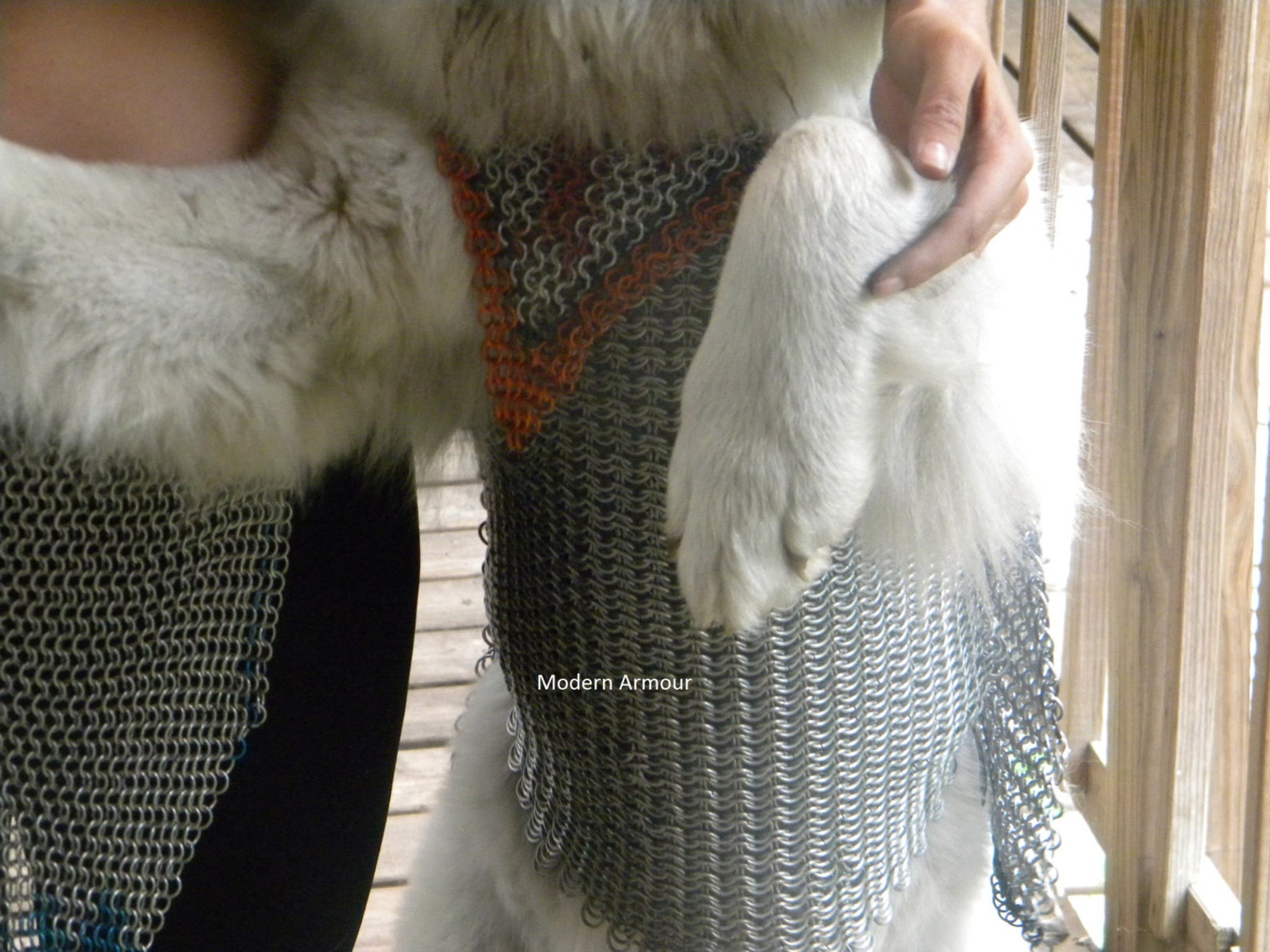 Chainmail Protective Dog Armor Hunting Class Etsy