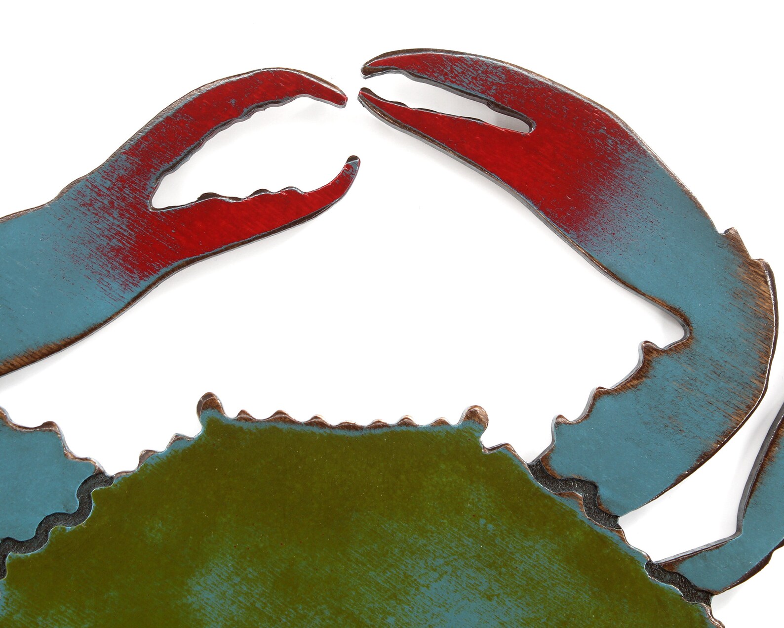 Coastal Decor Crab Wall Decor Wood Crab Decor Crab Wall Art Etsy