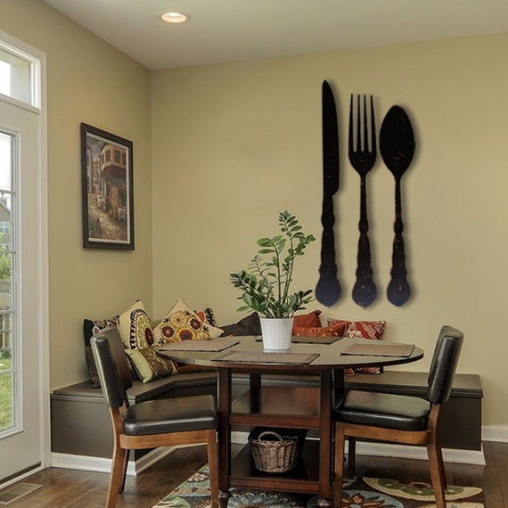 Fork and spoon wall decor deals