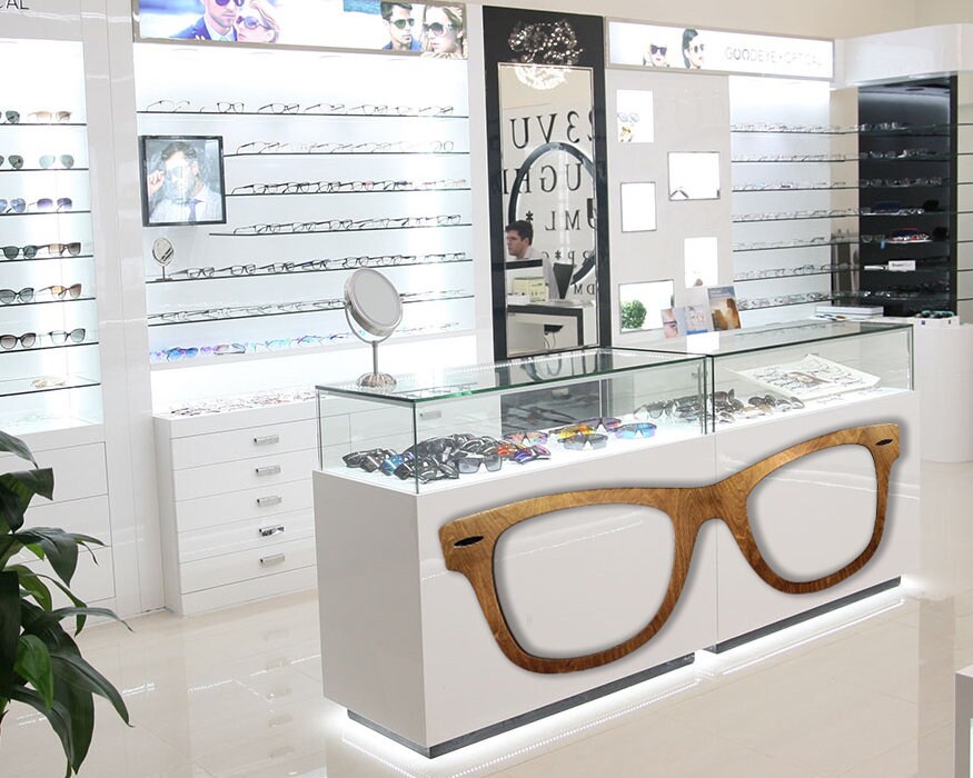 Giant Wayfarer Eyeglasses Big Wayfarer Sunglasses Big Black Eyeglasses Optometrist Office Eye Doctor Wall Decor Optical Shop Art Glasses Etsy