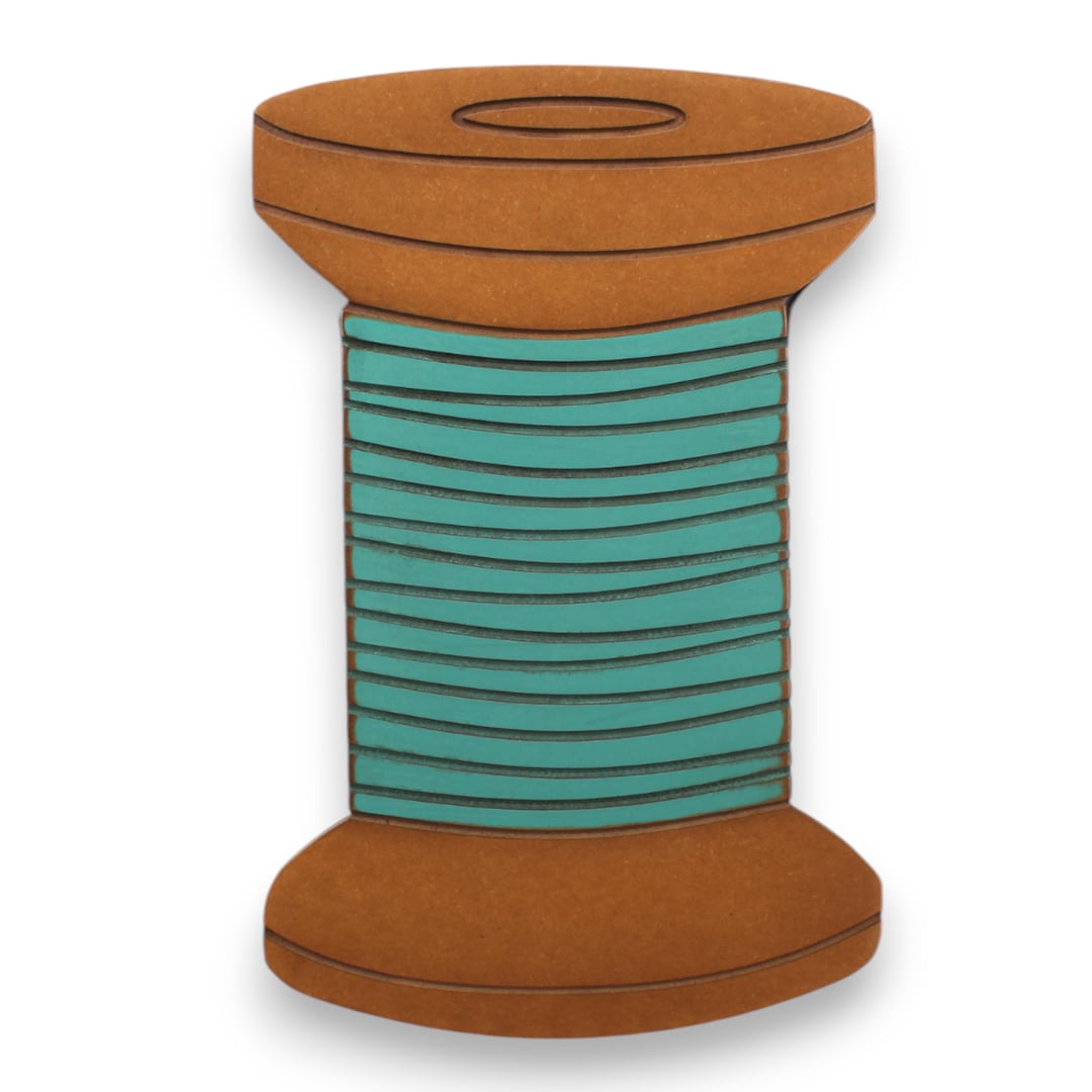 Handmade Wooden Thread Spool Wall Decor: Quilting Room Art - Etsy