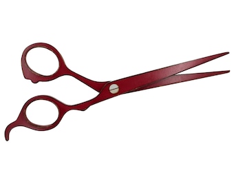 Wood Scissor Wall Art: Hair Salon Decor, Dog Groomer Gift