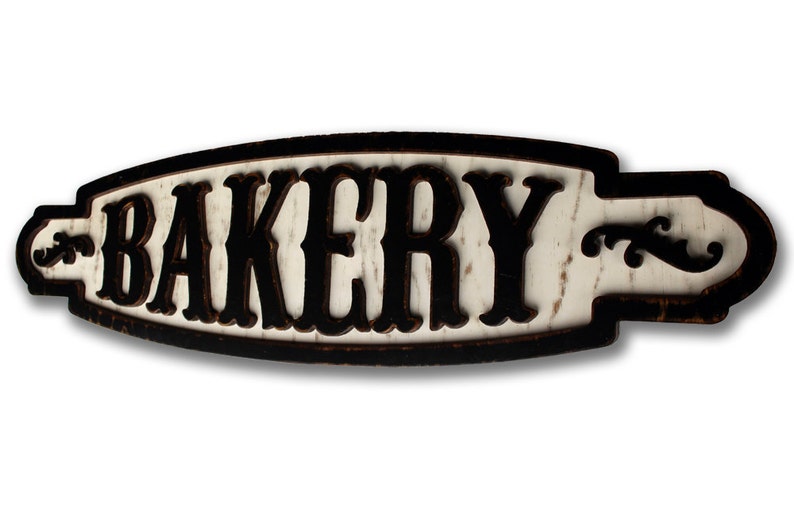 Large Bakery Sign Bakery Wall Decor Vintage Bakery Sign Bakery | Etsy