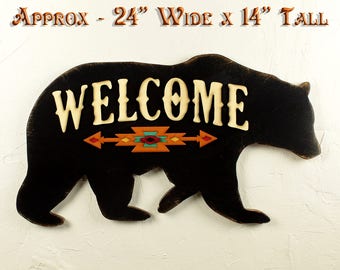 Welcome Rustic Sign Wood Entryway Sign Wooden Welcome Sign Lake House Rustic Welcome Sign Wood Welcome Sign Mountain Decor Rustic Home Decor