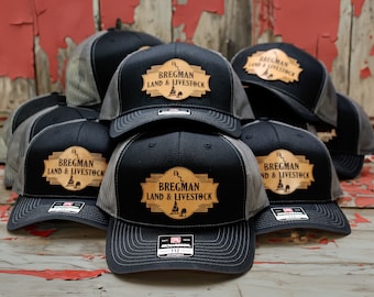 Custom Richardson 112 Trucker Caps - These hats can be customized with your brand, logo, or wording.