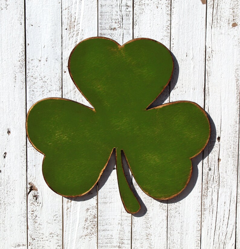Shamrock Clover Irish Blessing Decor Four Leaf Clover Irish - Etsy