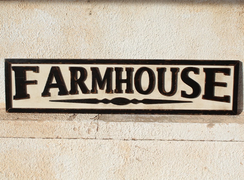 Large Farmhouse Sign Farmhouse Sign Dining Room Sign Farmhouse Kitchen Kitchen Decor Farmhouse Decor Farmhouse Wall Decor Housewarming Gift image 1