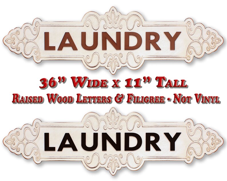 Laundry Sign Wood Laundry Room Sign Laundry Signs Laundry Sign  Etsy
