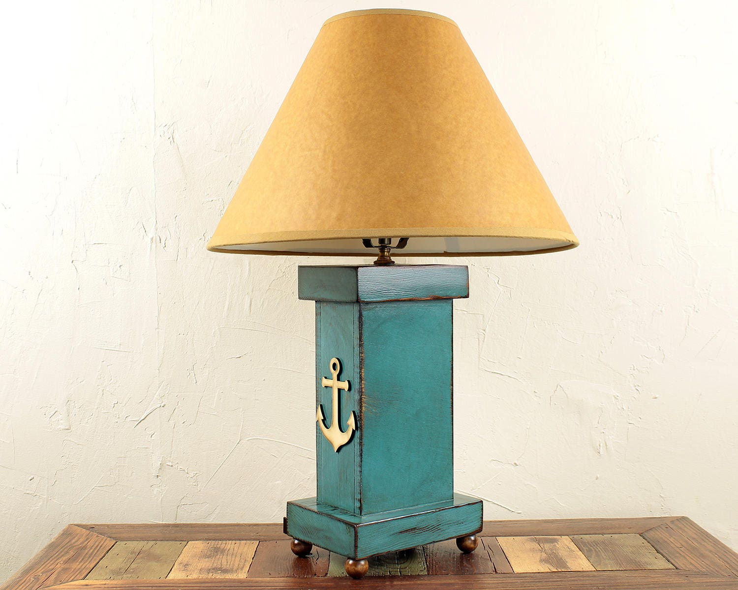 Beach House Lamp Nautical Decor Beach Decor Unusual Lamp Wood Etsy