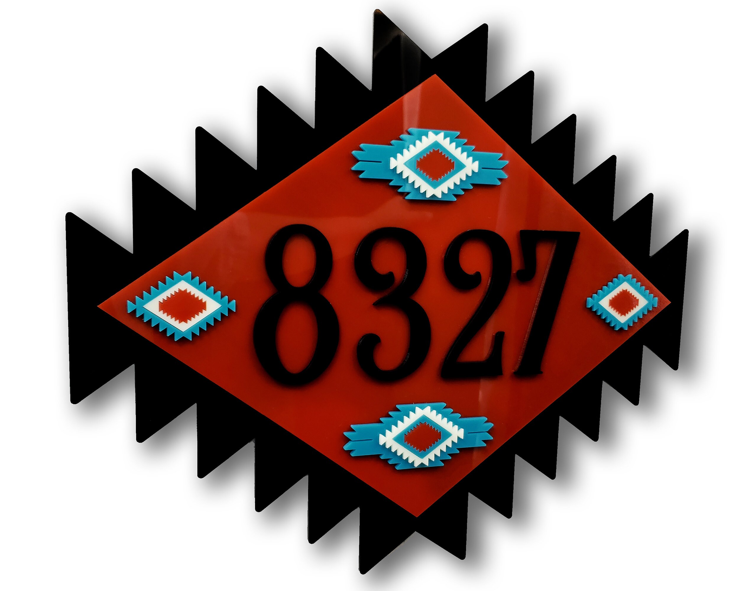 Southwest House Sign Southwestern Home Address Sign Etsy