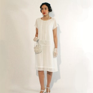 1920s flapper dress with sleeves