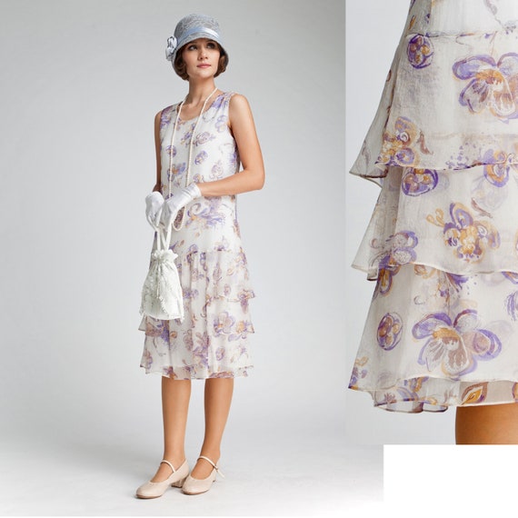 Silk Chiffon Dress