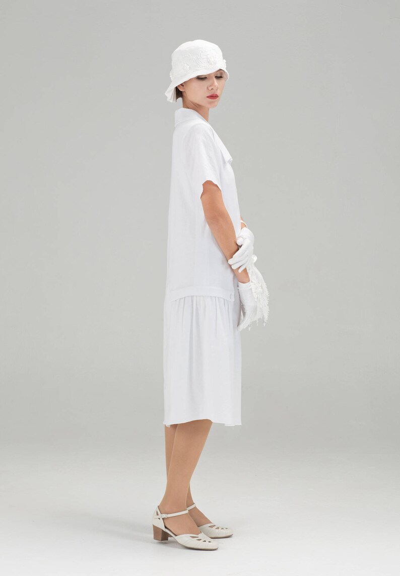white gatsby outfit