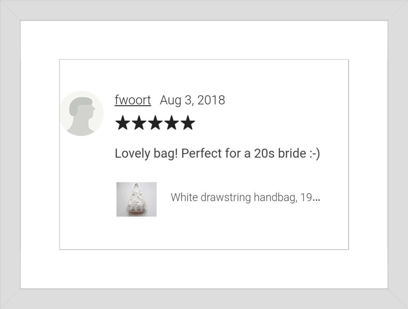 White Drawstring Handbag 1920s Bridal Handbag Great Gatsby - Etsy