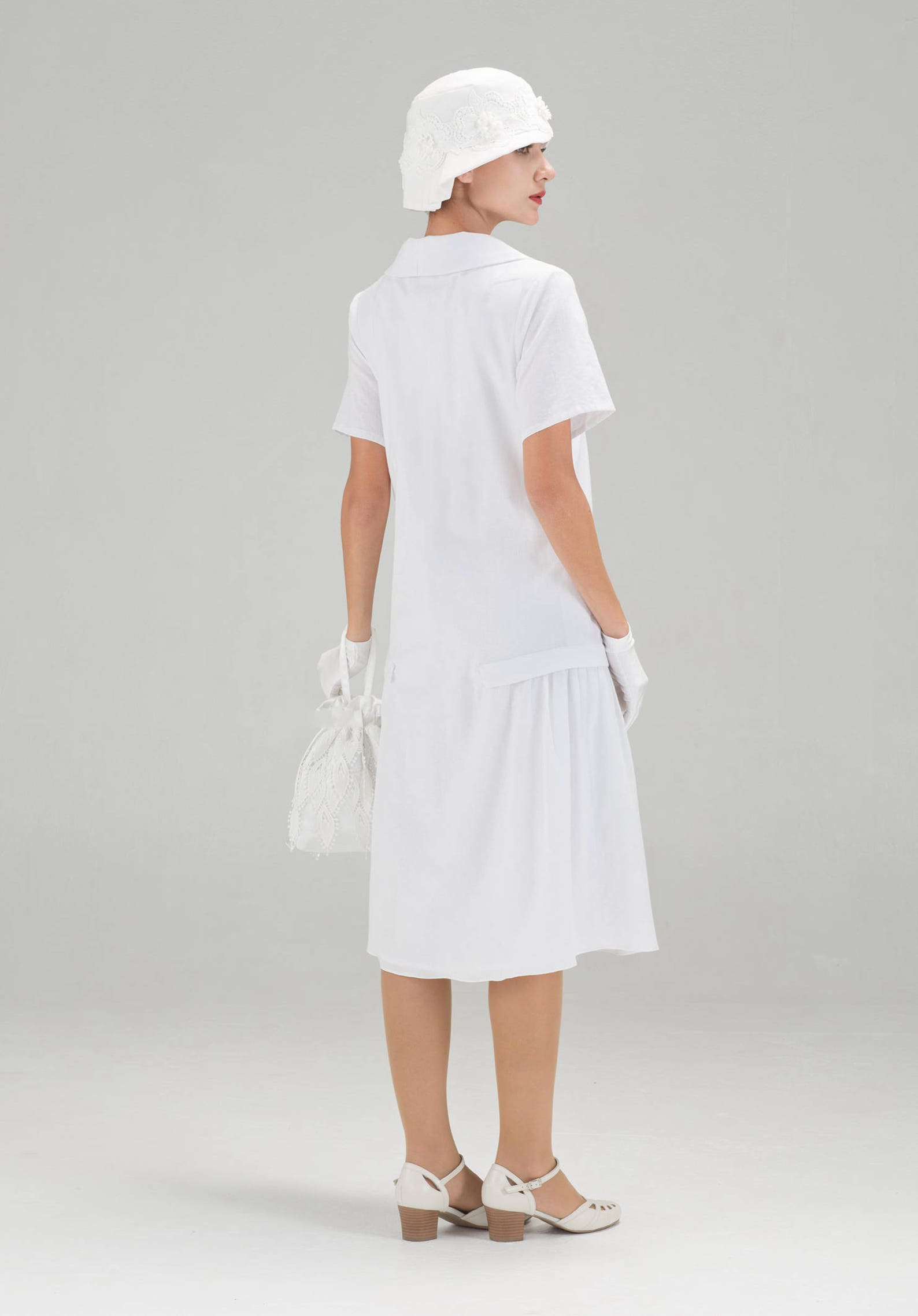 white gatsby outfit