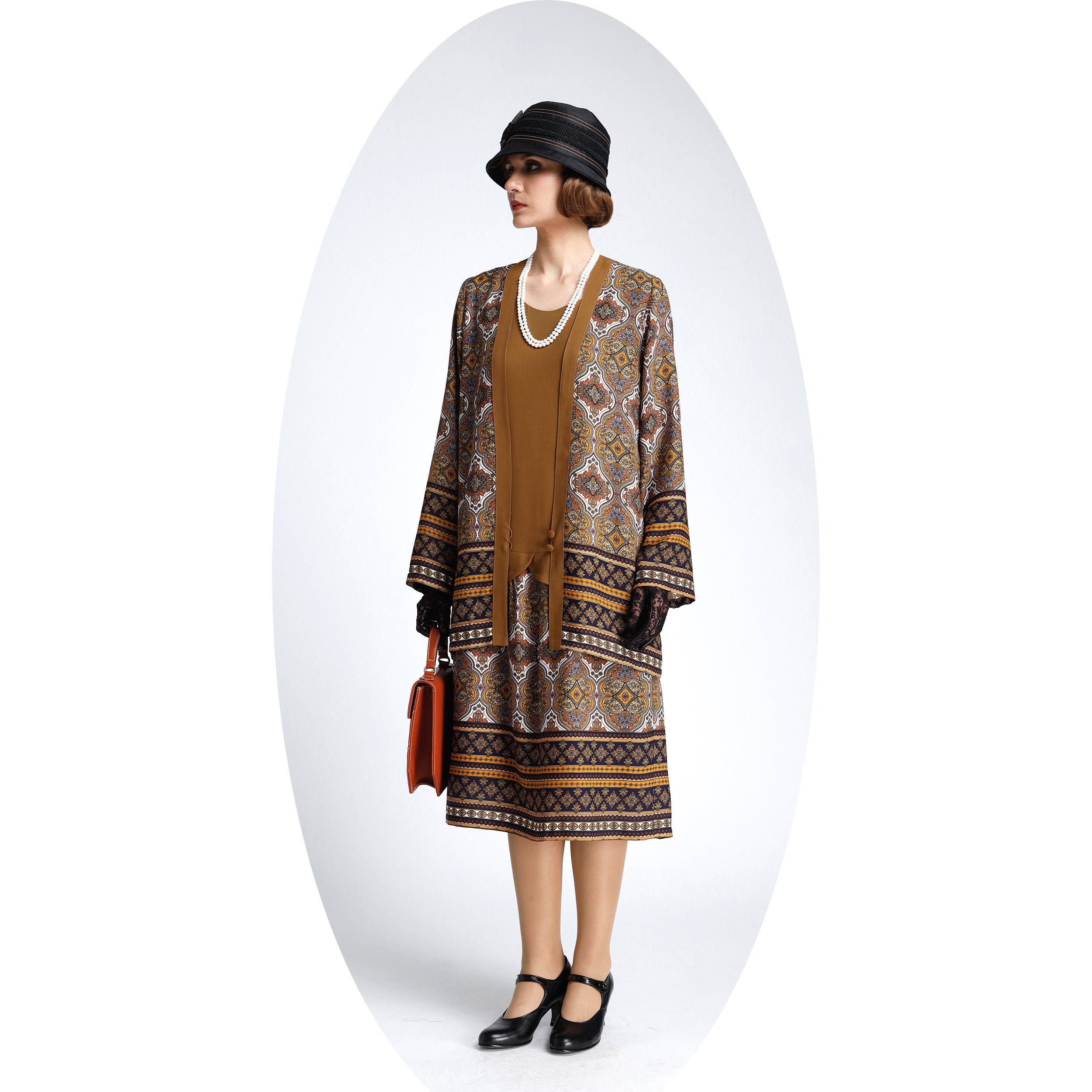 2 piece flapper dress