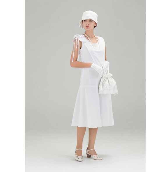 20s white dress