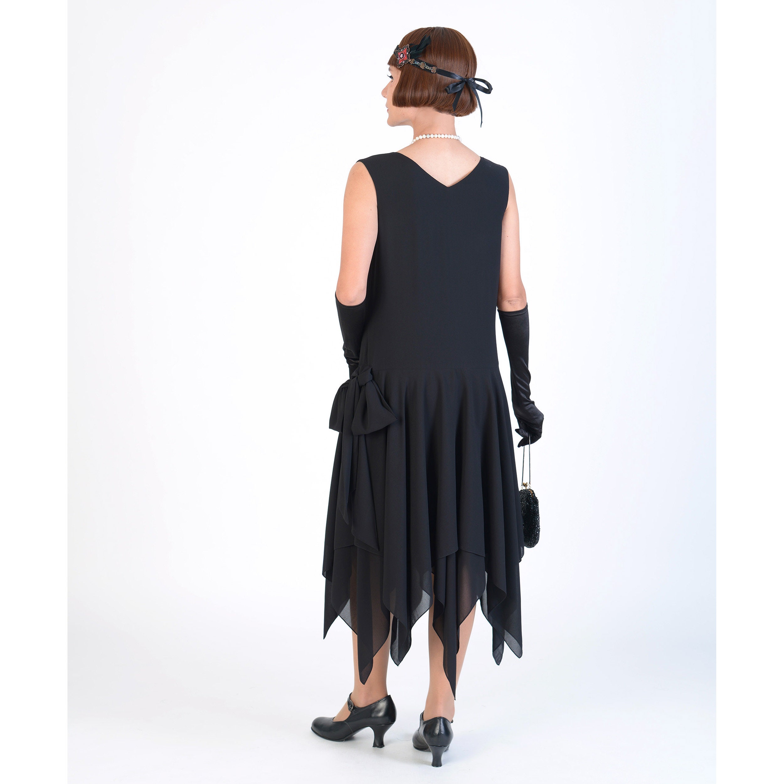 1920s top handkerchief dress