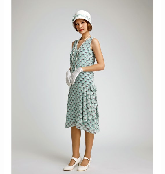 green great gatsby dress