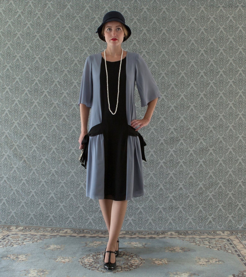 Plus size 1920s day dress 2025