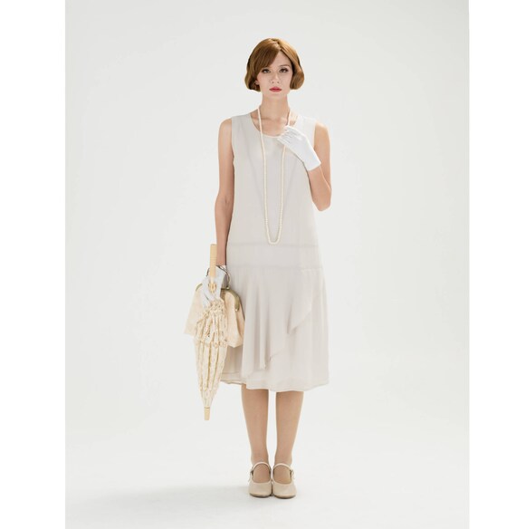 Great Gatsby Chiffondress With a 