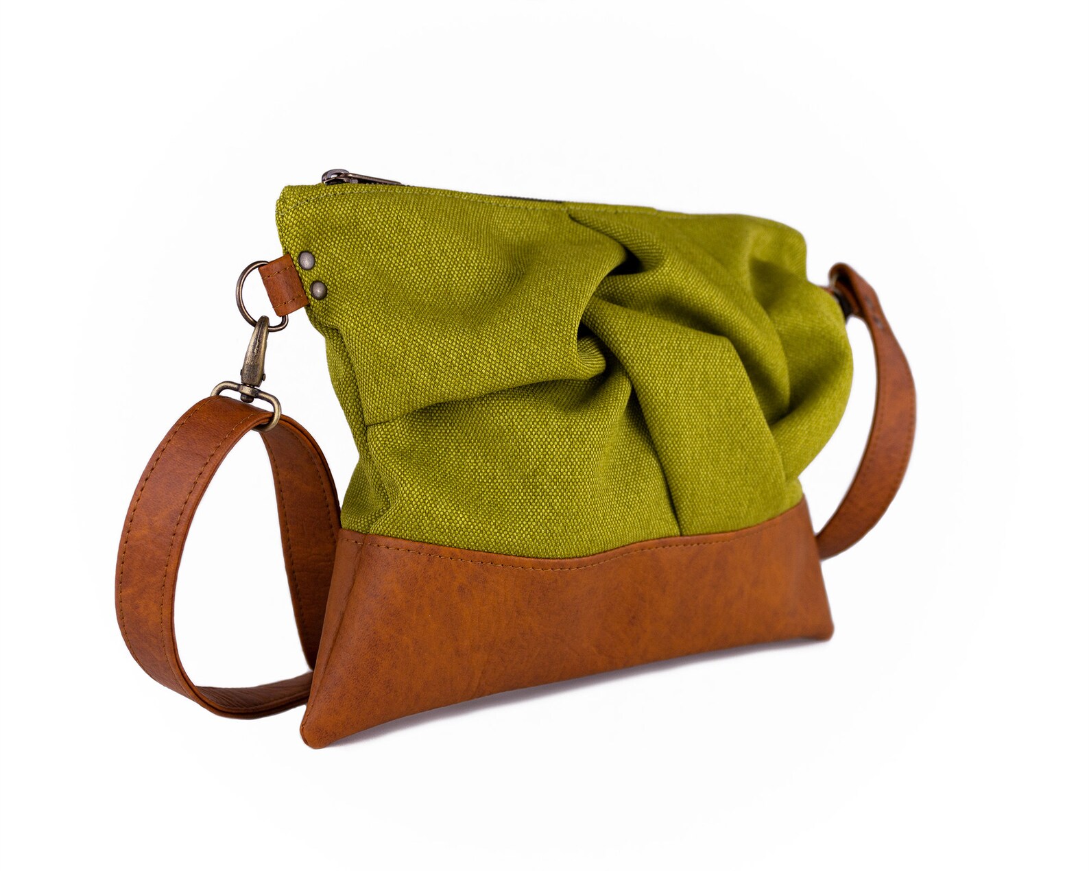 Boho Crossbody Bag Vegan Leather Bag Cross Body Purse Etsy